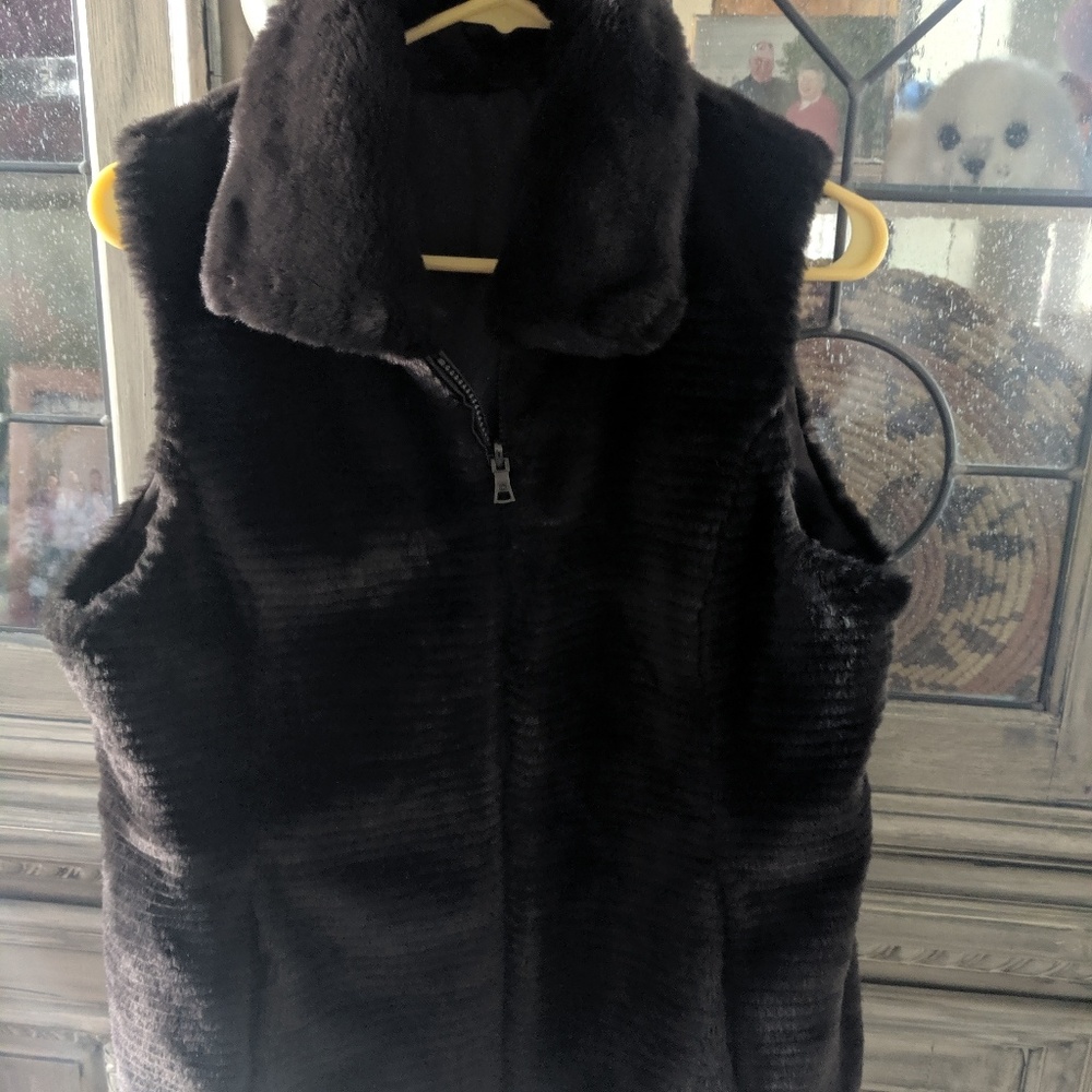 Gorgeous, warm faux fur vest